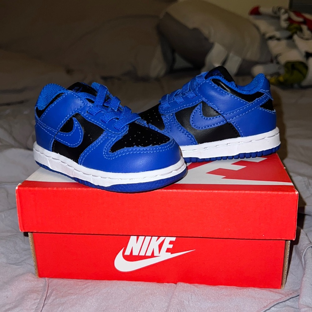Toddler blue dunks